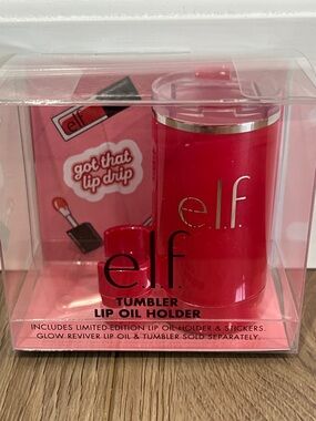 ELF Tumbler Lip Oil Holder red
